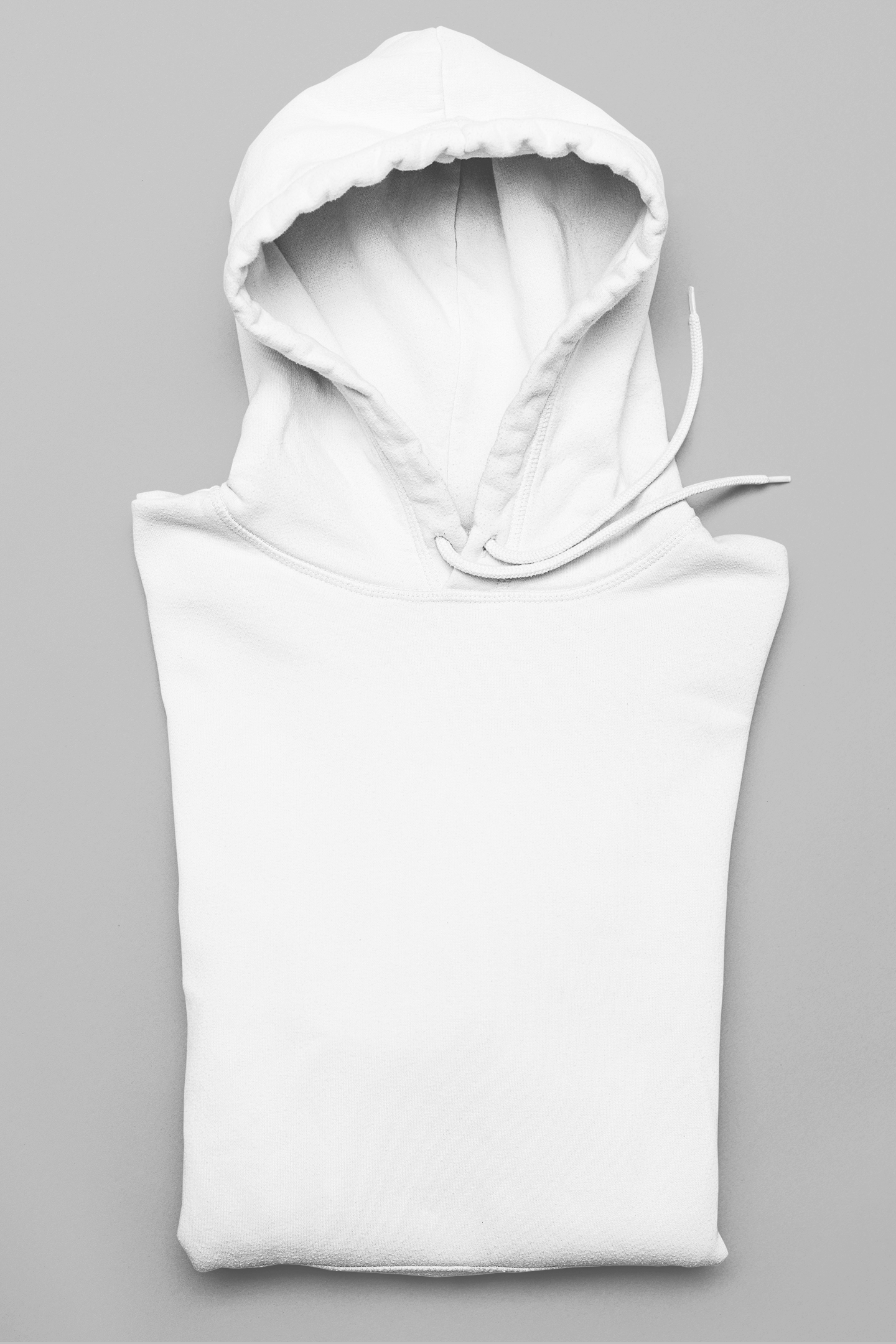Basic White Unisex Winter Hoodies