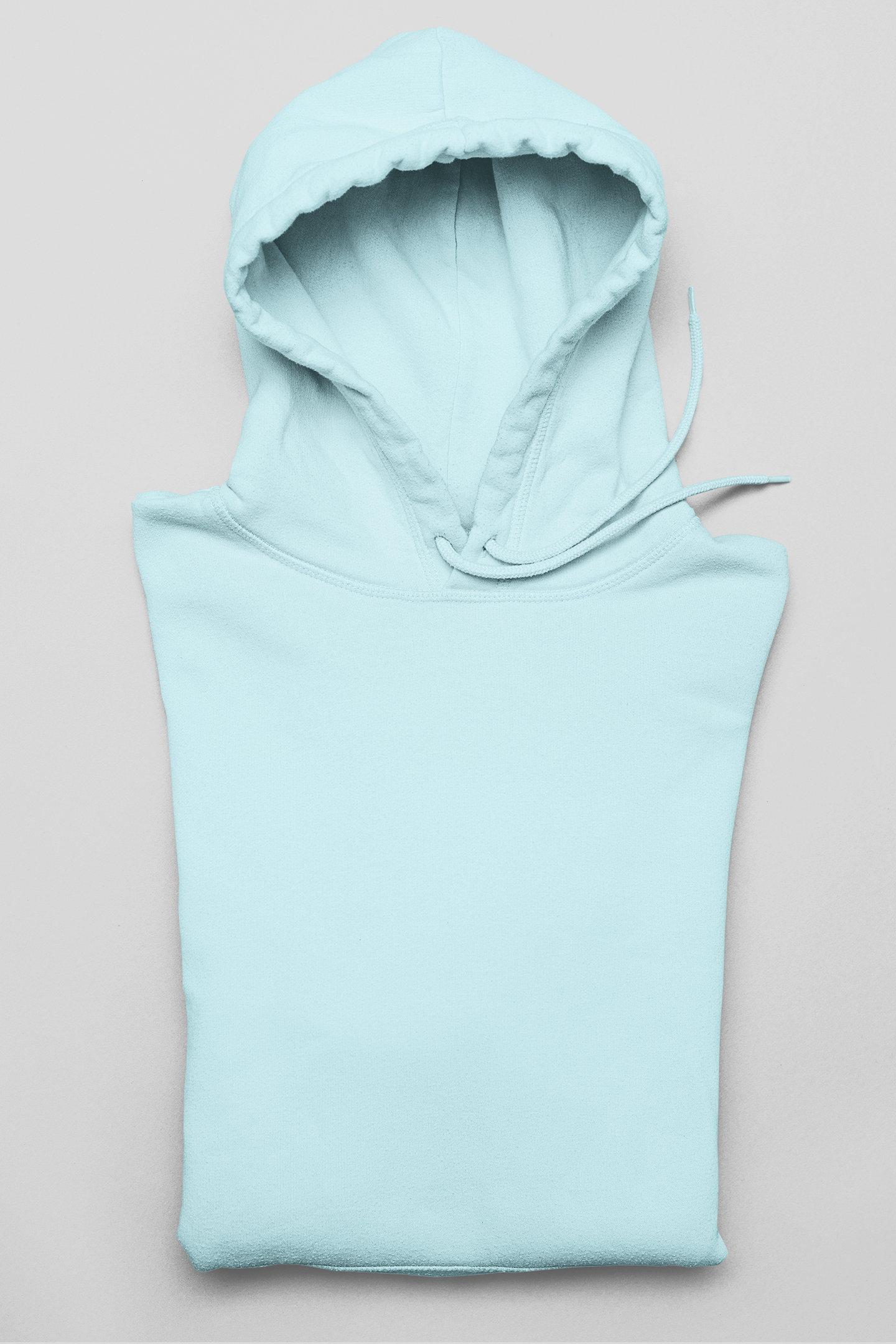 Basic Mint Blue Unisex Winter Hoodies