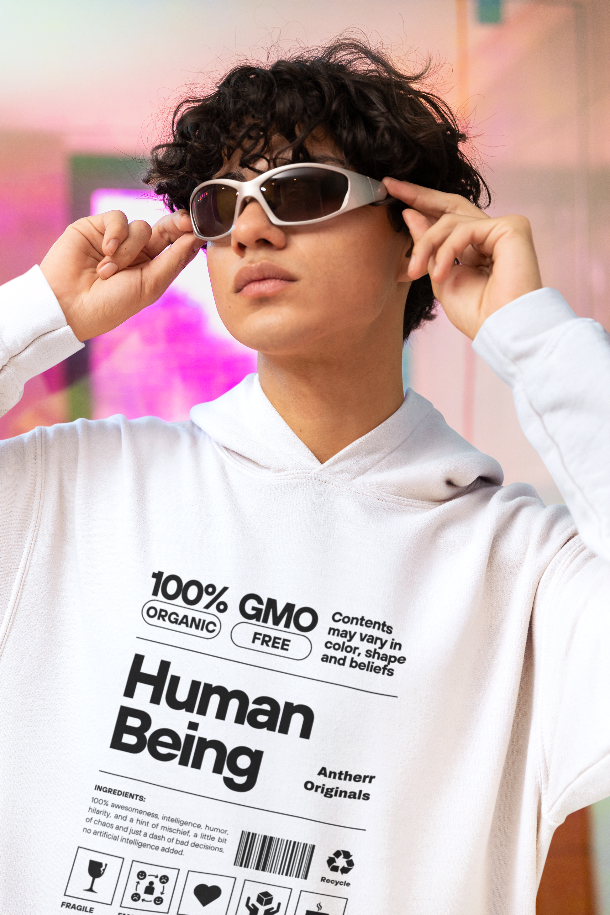 Human Being: Antherr Originals Unisex Hoodie