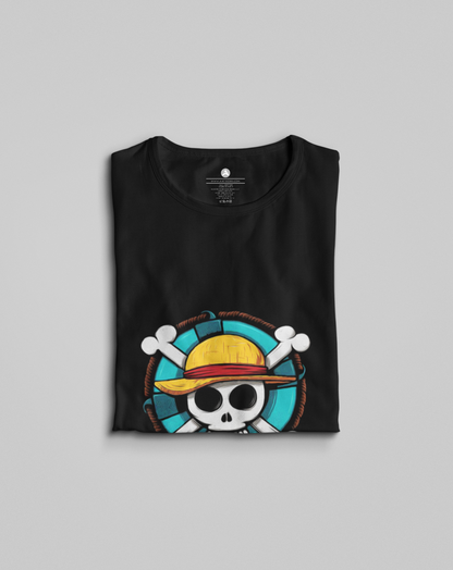 Straw Hat Pirate: Monkey D Luffy- Oversized T-Shirts