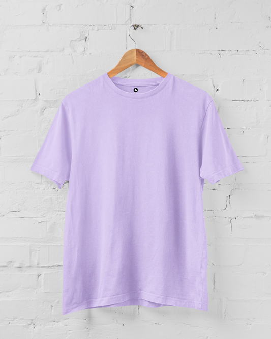 Basic Oversized T-shirt: Lavender