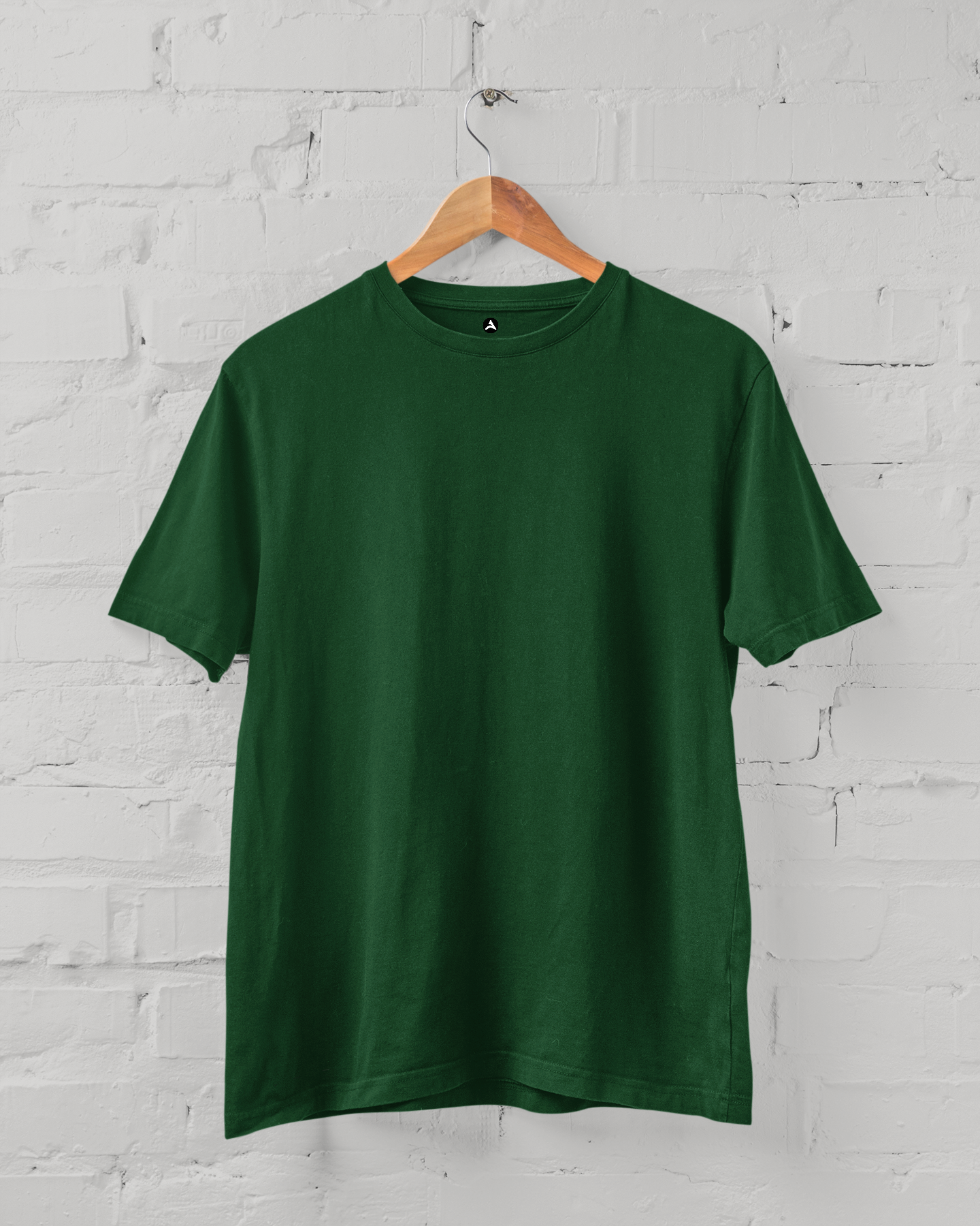 Basic Oversized T-shirt for Men: Bottle Green