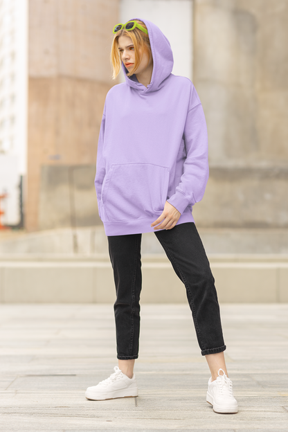 Basic Lavender Unisex Winter Hoodies