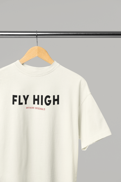 Fly High: Unisex Oversized T-Shirts