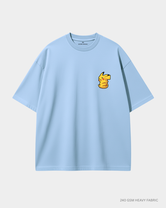 pikachu anime oversized t shirt India