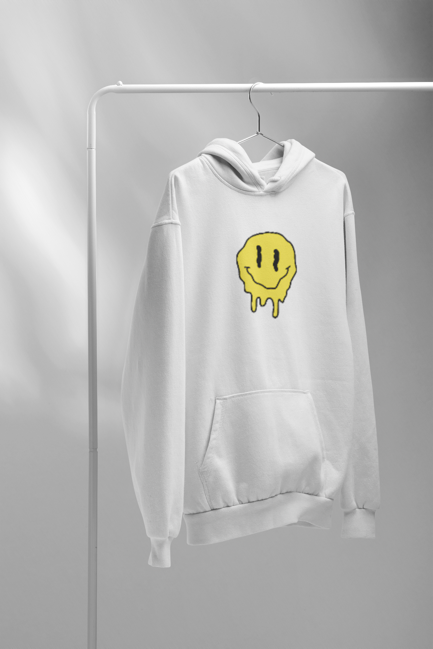 Drip Smiley Unisex Winter Hoodies