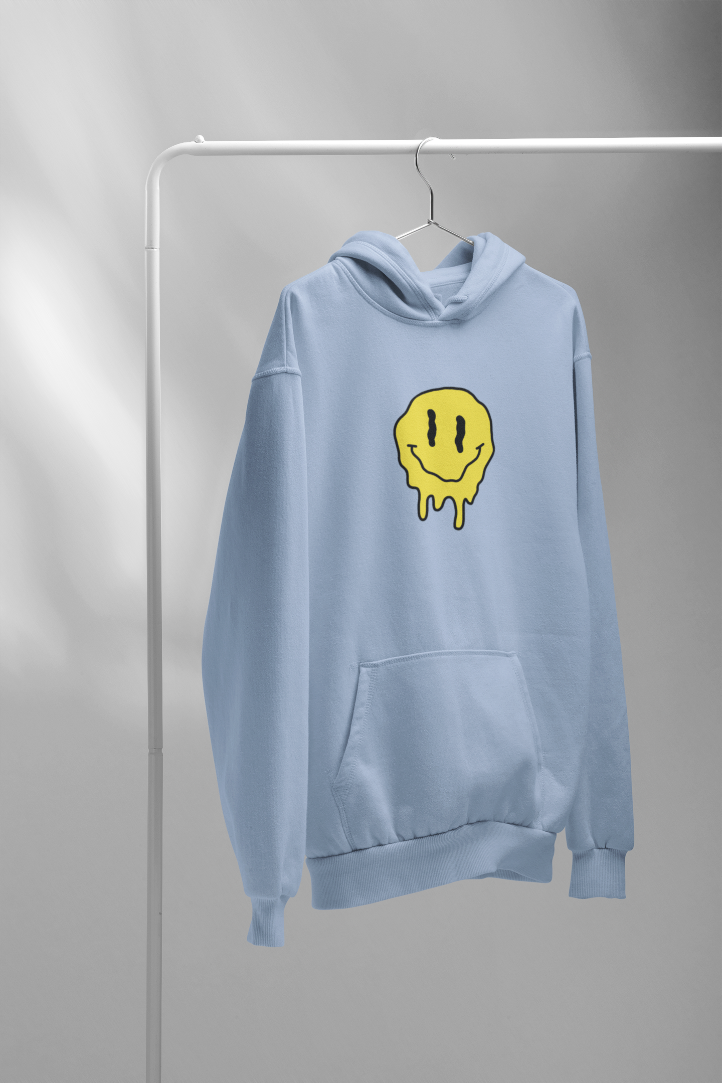 Drip Smiley Unisex Winter Hoodies