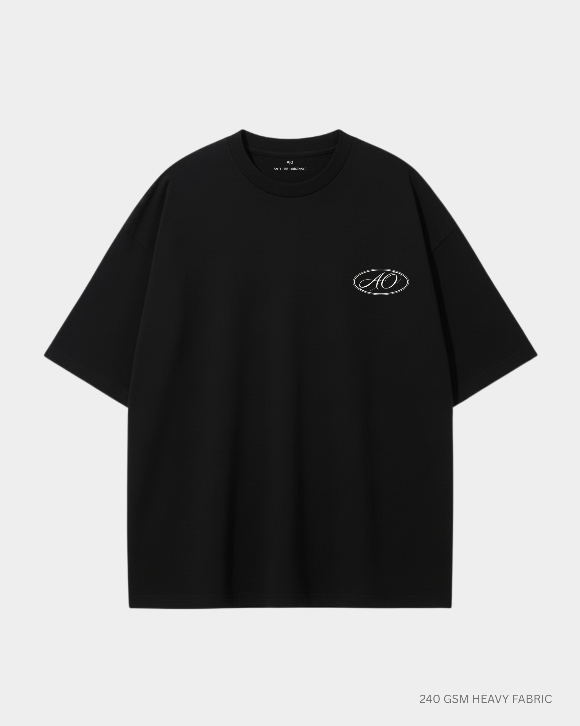 streetwear quote black oversized t shirt unisex india