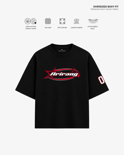 Arirang Varsity Edition French Terry Oversized T-Shirt | Antherr Core
