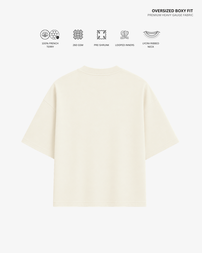Grammy? No Thanks French Terry Oversized T-Shirt | Antherr Core