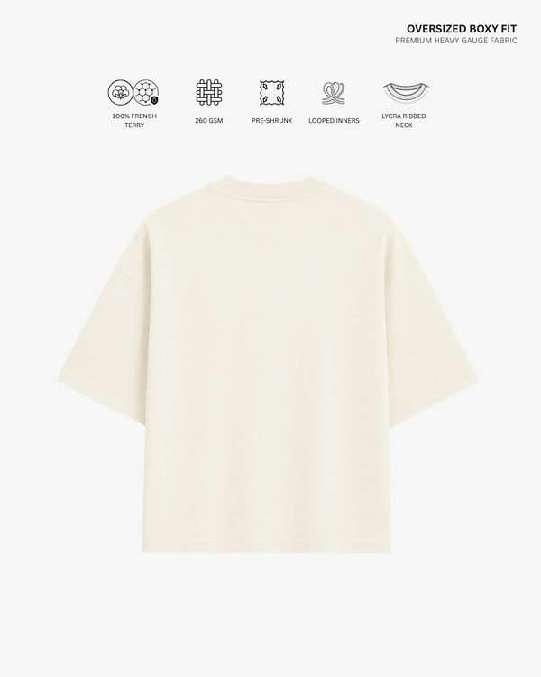 Grammy? No Thanks French Terry Oversized T-Shirt | Antherr Core