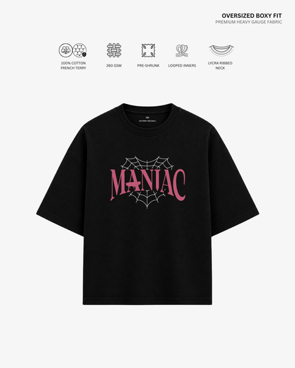 Maniac Stray Kids French Terry Oversized T-Shirt | Antherr Core