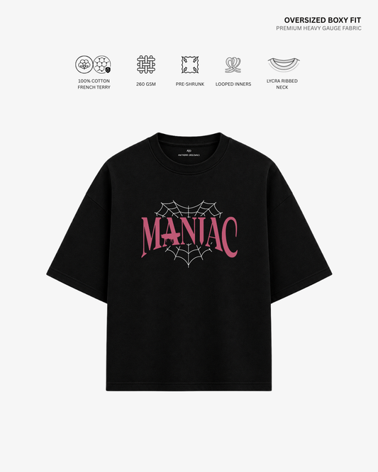 Maniac Stray Kids French Terry Oversized T-Shirt | Antherr Core