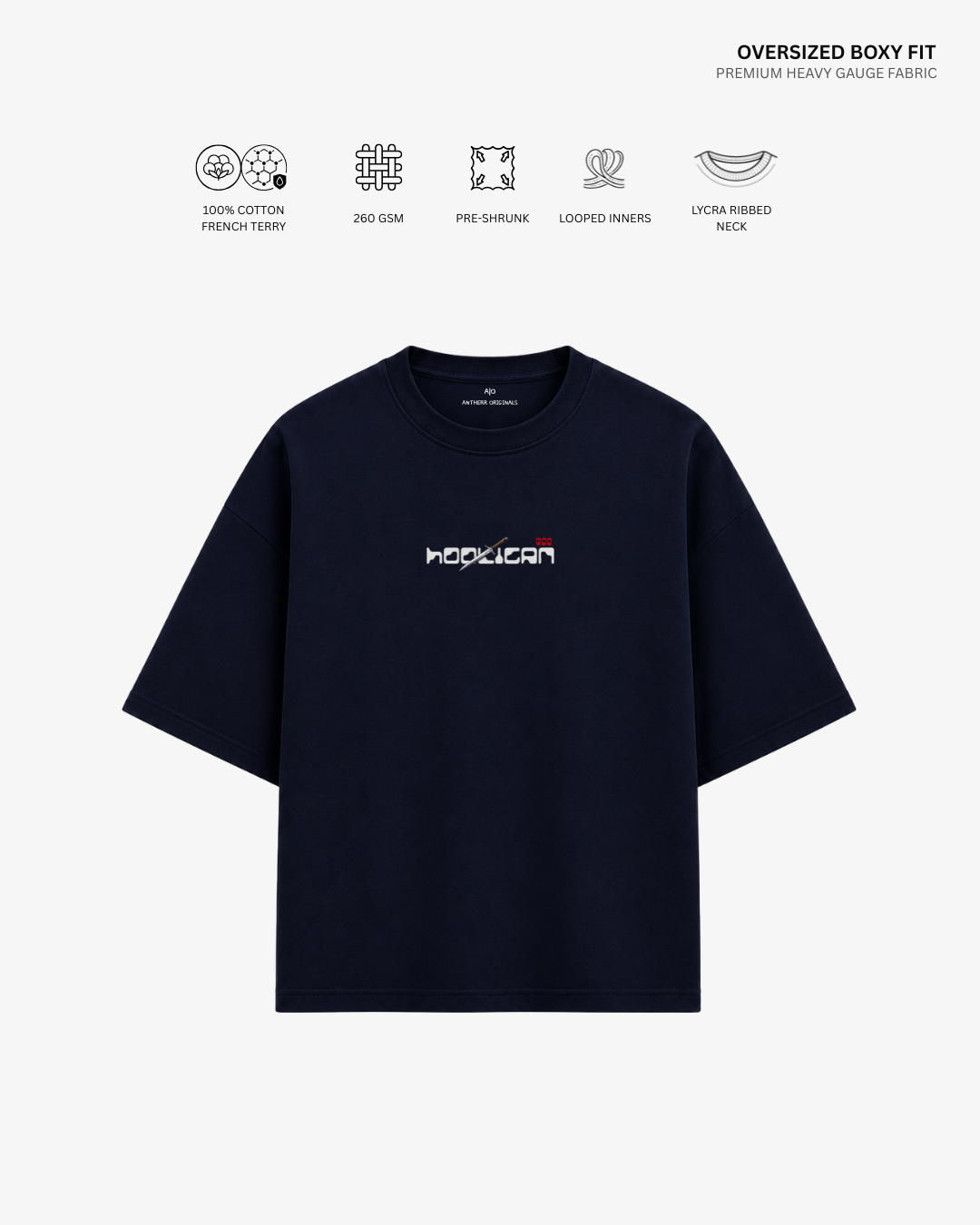 Chibi Hooligan Arirang Unisex Oversized T-Shirt
