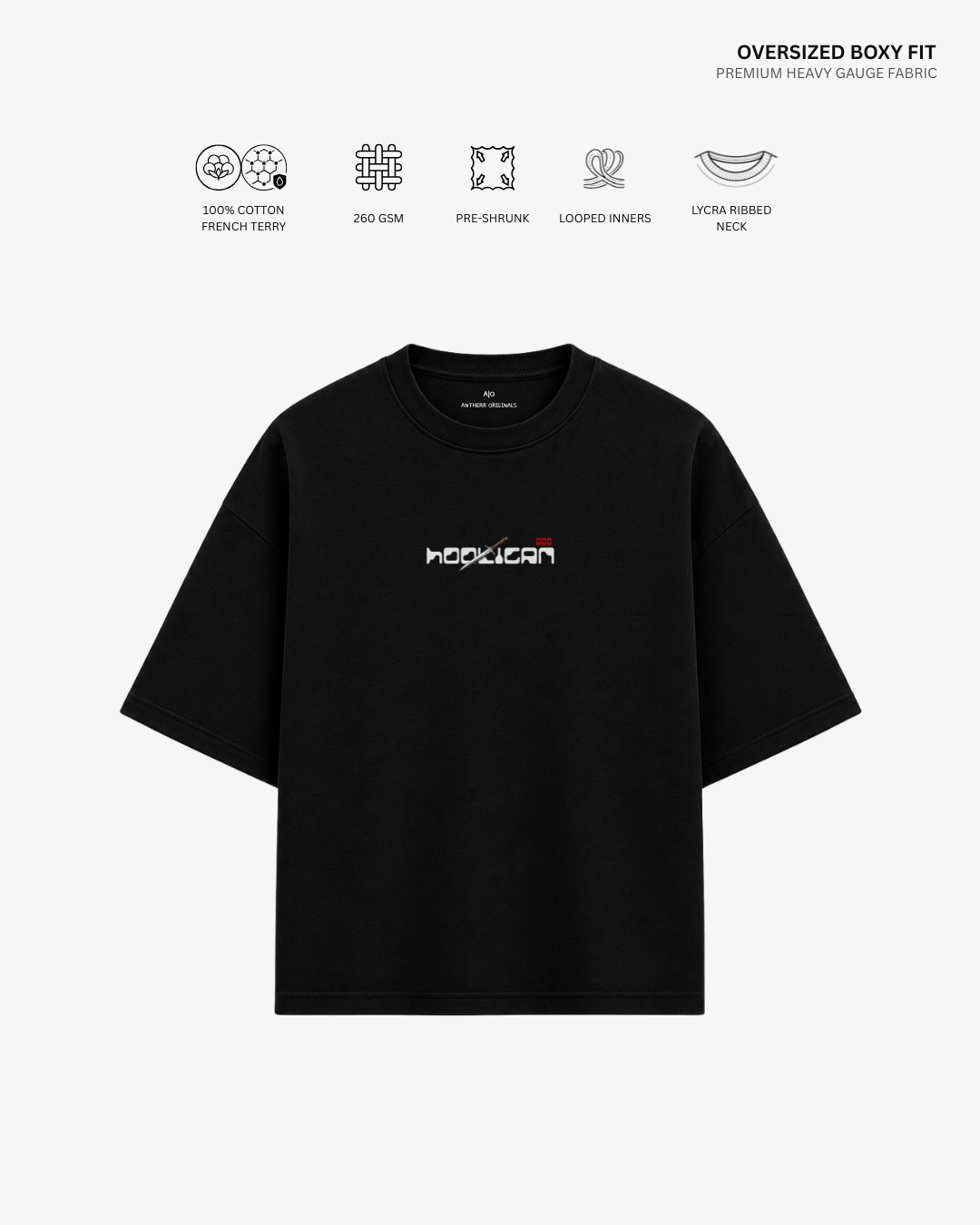 Chibi Hooligan Arirang Unisex Oversized T-Shirt