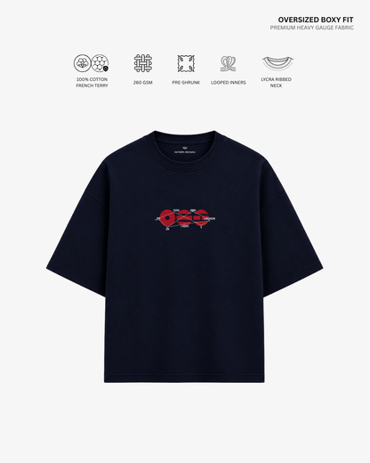 Chibi FYA Arirang Unisex French Terry Oversized T-Shirt