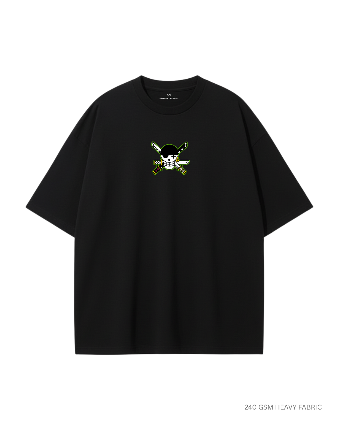 Roronoa Zoro One Piece Anime Oversized T-Shirt | Antherr Core