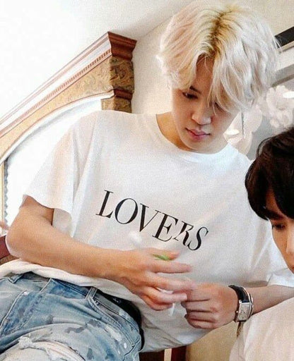 LOVERS : BTS - HALF-SLEEVE T-SHIRTS