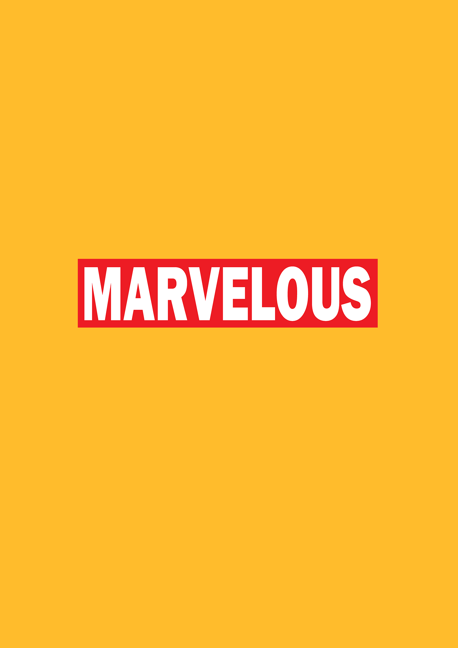 "MARVELOUS" HALF-SLEEVE T-SHIRT