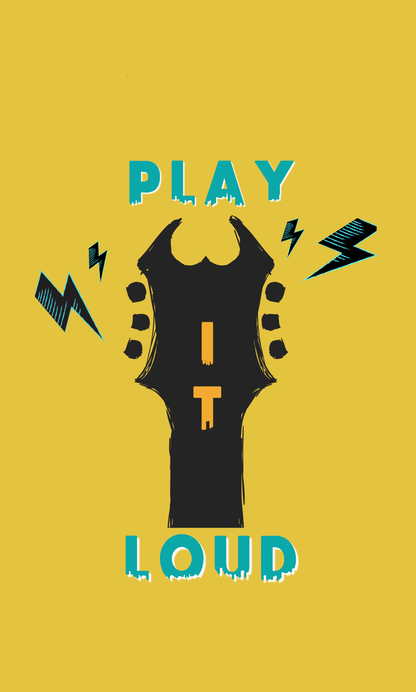 "PLAY IT LOUD" - HALF-SLEEVE T-SHIRTS