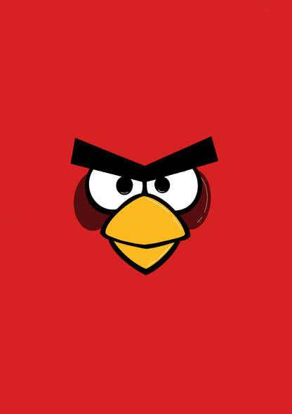 ANGRY BIRD - HALF-SLEEVE T-SHIRT by ANTHERR
