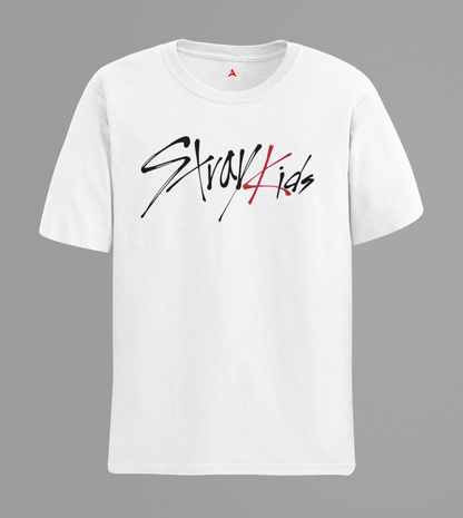 Stray Kids - Half-sleeve T-shirts White