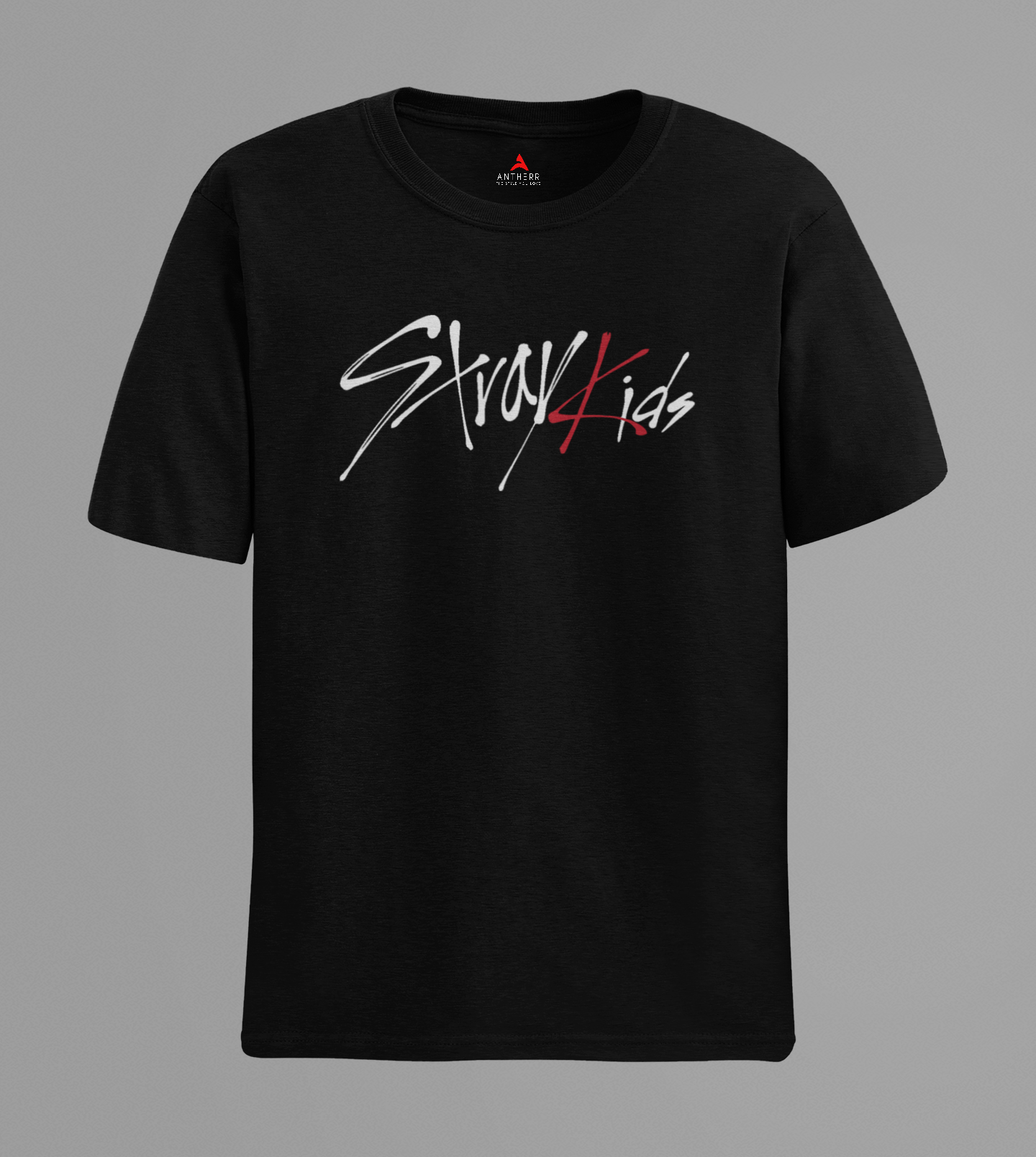 Stray Kids - Half-sleeve T-shirts Black