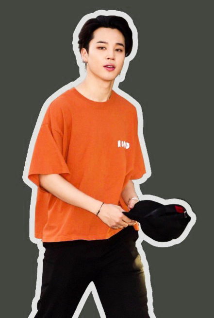 Be a good human- Nomad- Jimin (Double Sided Print): BTS - Half Sleeve T-Shirts