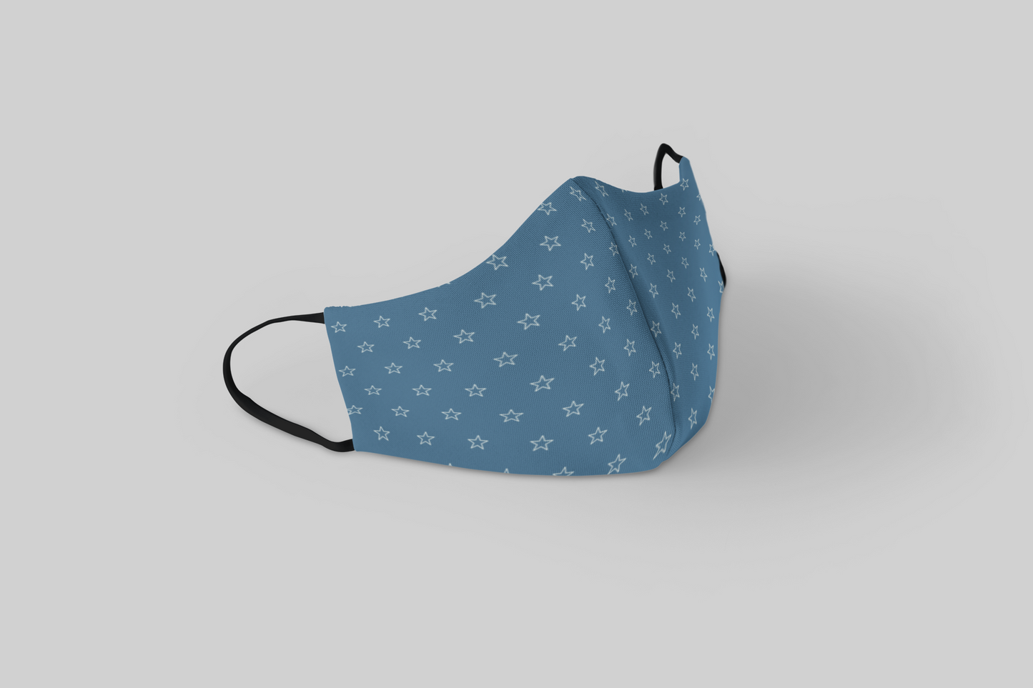 Star Patterm- Printed Tetra Shield Protection Mask