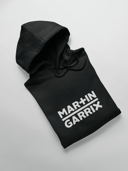 Martin Garrix Logo - WINTER HOODIES BLACK