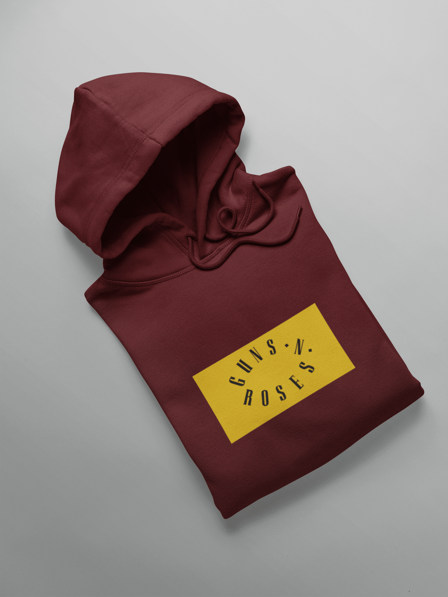 " GUNS.N.ROSES " - WINTER HOODIES MAROON