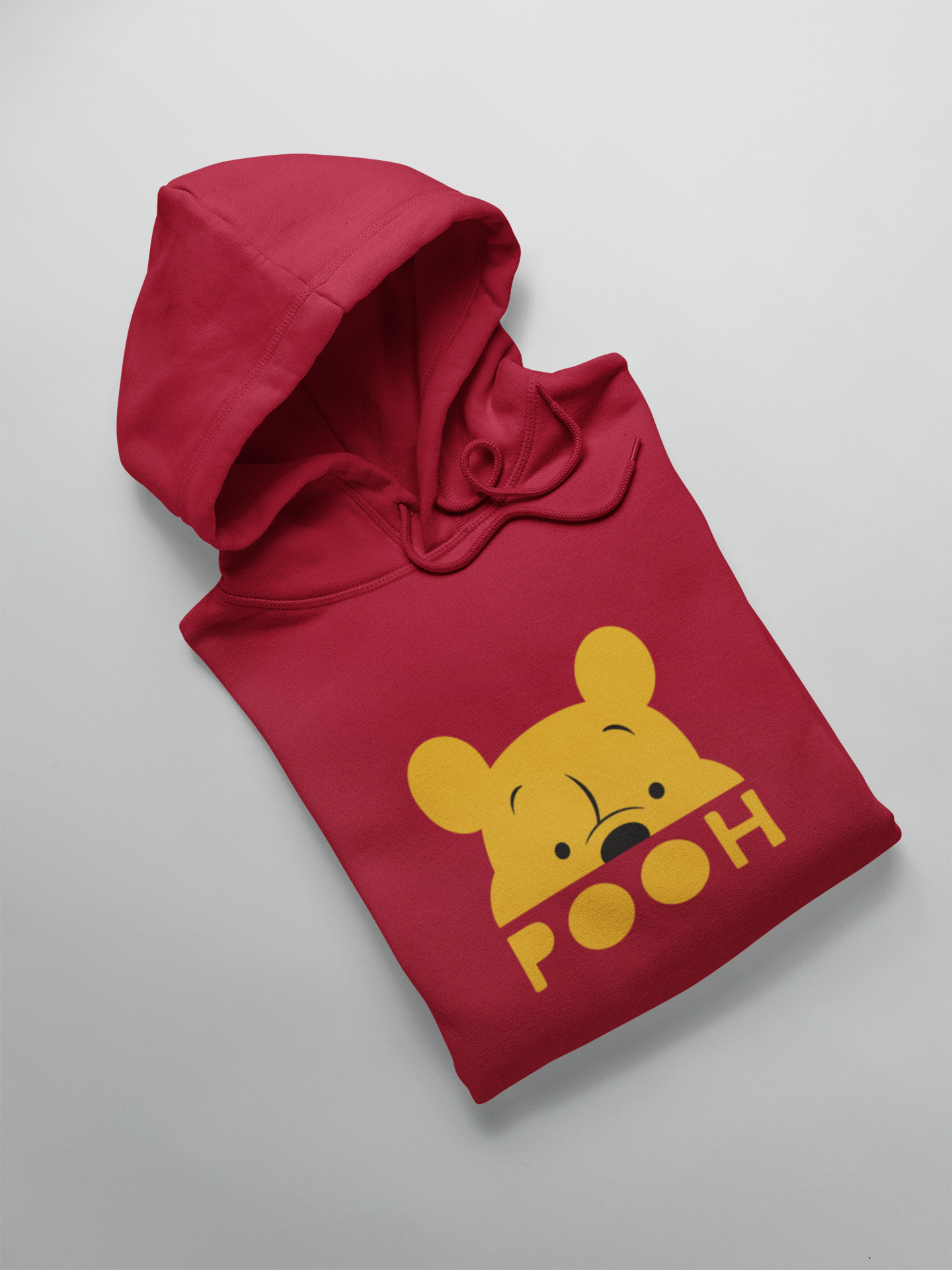 POOH : Winnie the Pooh & Pals - WINTER HOODIES RED