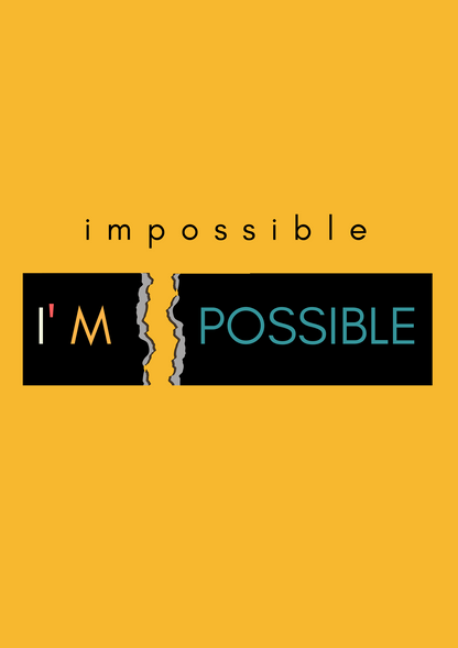 "IMPOSSIBLE" HALF-SLEEVE T-SHIRTS