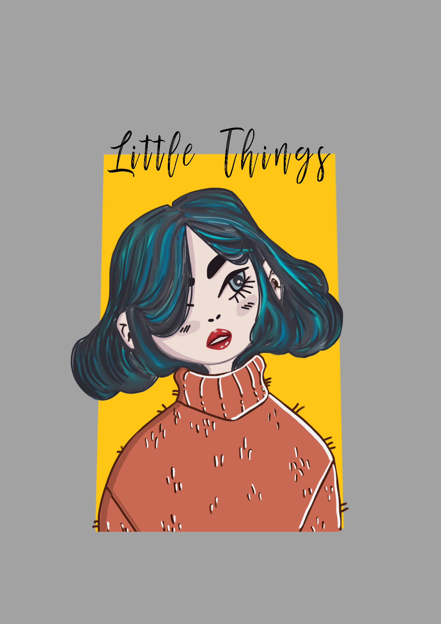 "LITTLE THINGS" HALF-SLEEVE T-SHIRTS