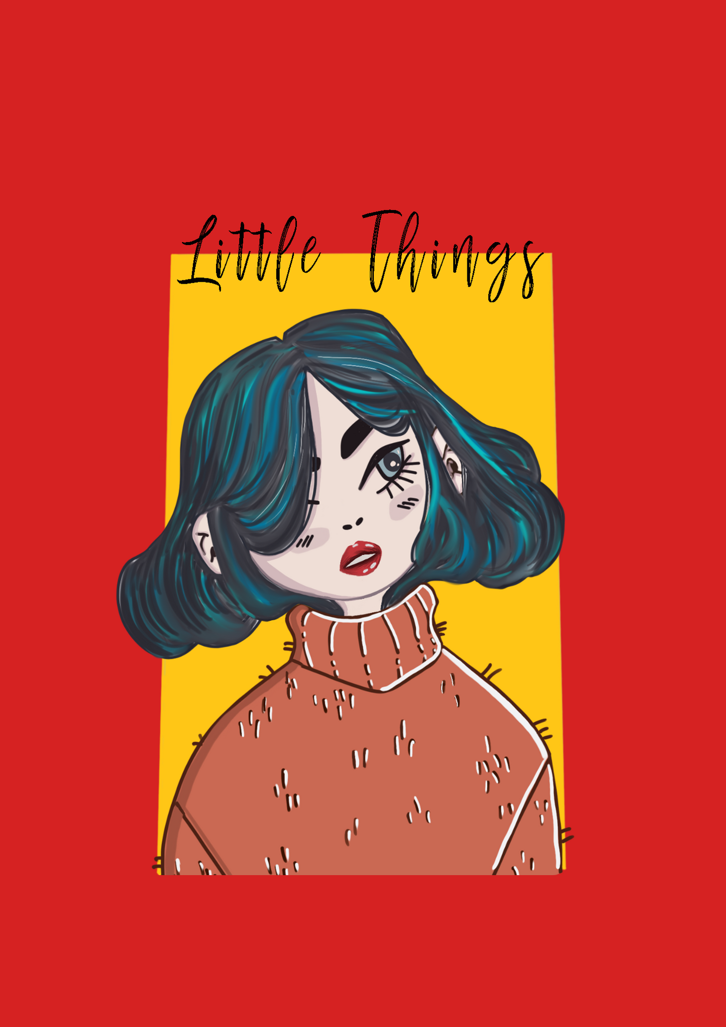 "LITTLE THINGS" HALF-SLEEVE T-SHIRTS