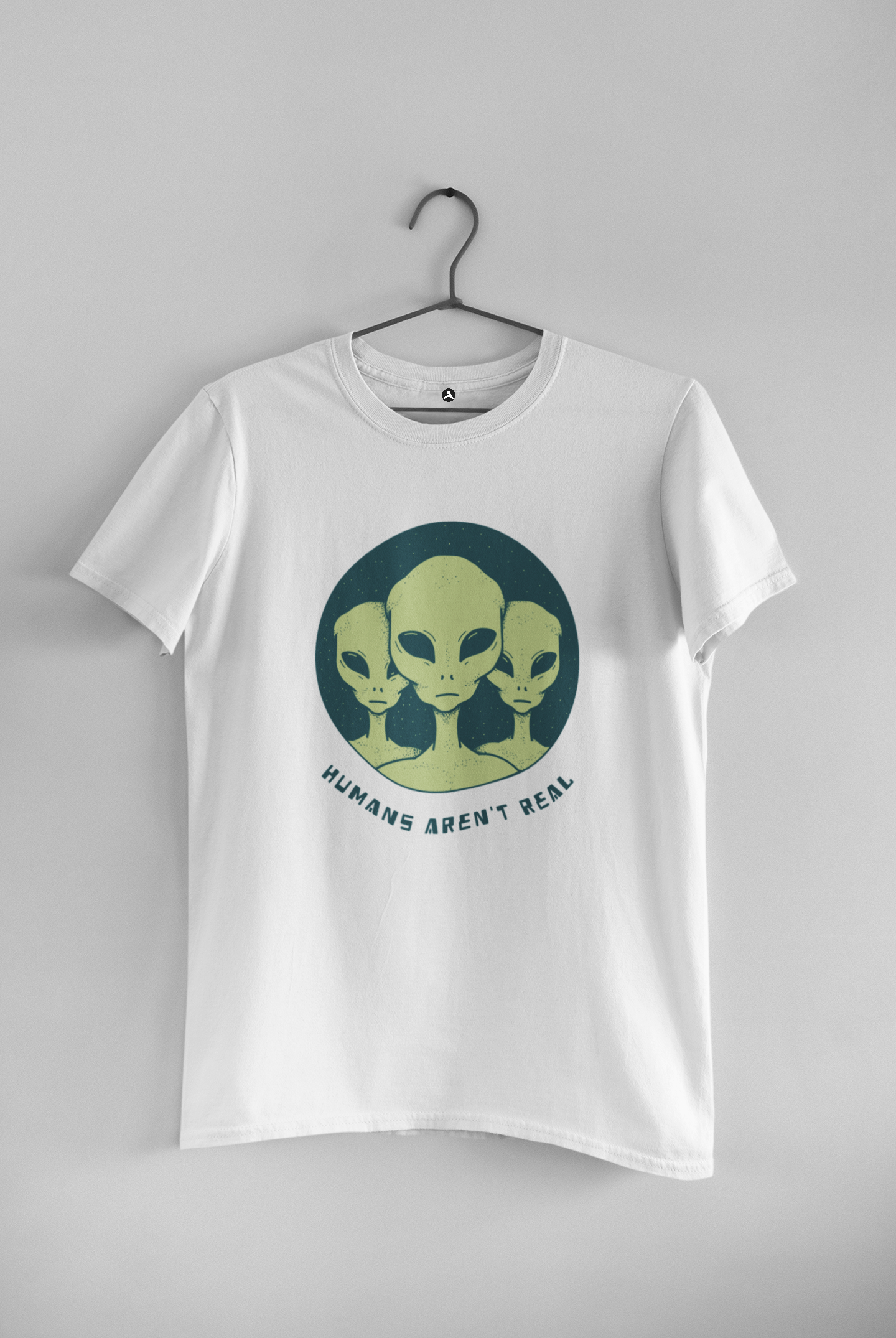 HUMANS AREN'T REAL : ALIEN & SPACE- HALF-SLEEVE T-SHIRTS