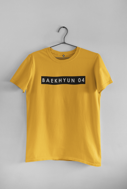 BAEKHYUN: EXO - HALF-SLEEVE T-SHIRTS