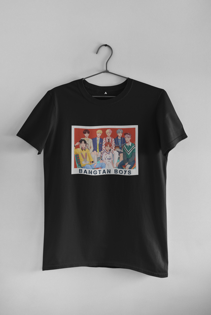 BANGTAN BOYS - HALF-SLEEVE T-SHIRTS