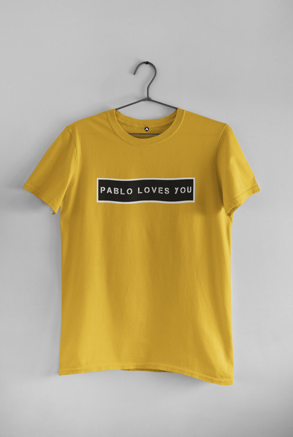 PABLO LOVES YOU - HALF-SLEEVE T-SHIRTS