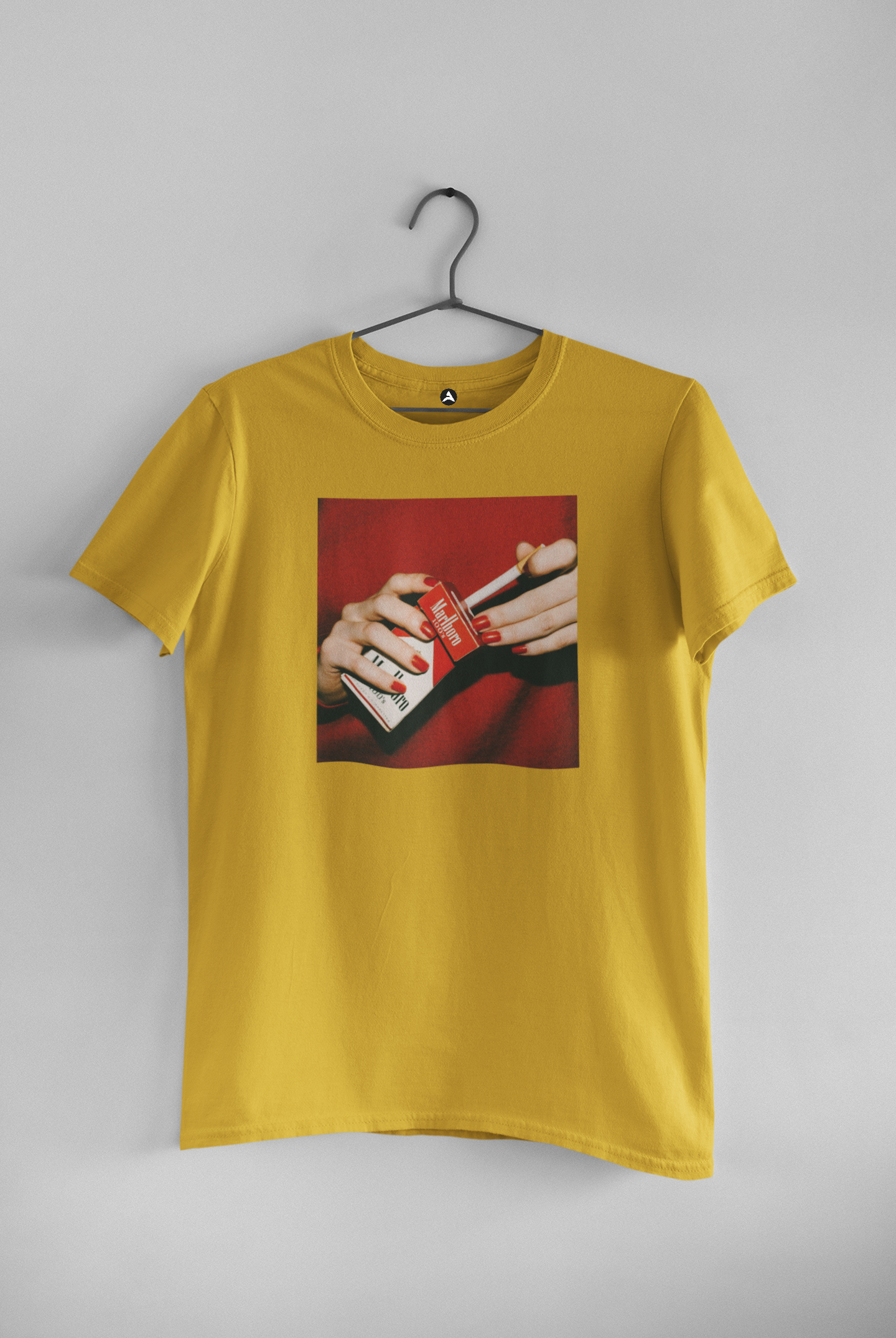 Marlboro Vintage: Aesthetic - Half Sleeve T-Shirts MUSTARD YELLOW