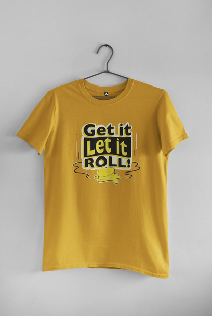 Get it, let it roll! : BTS - HALF-SLEEVE T-SHIRTS MUSTARD YELLOW