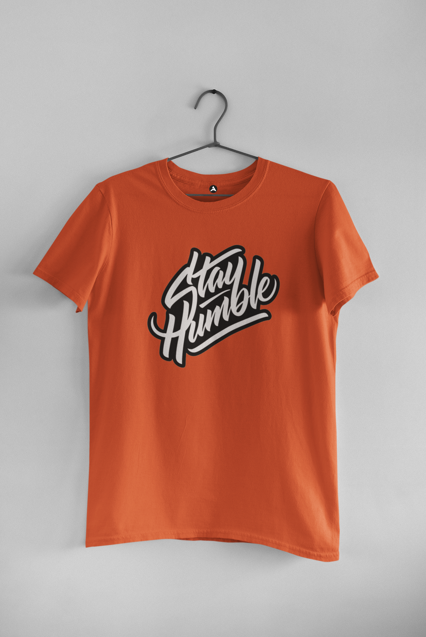 Stay Humble : HALF-SLEEVE T-SHIRTS ORANGE