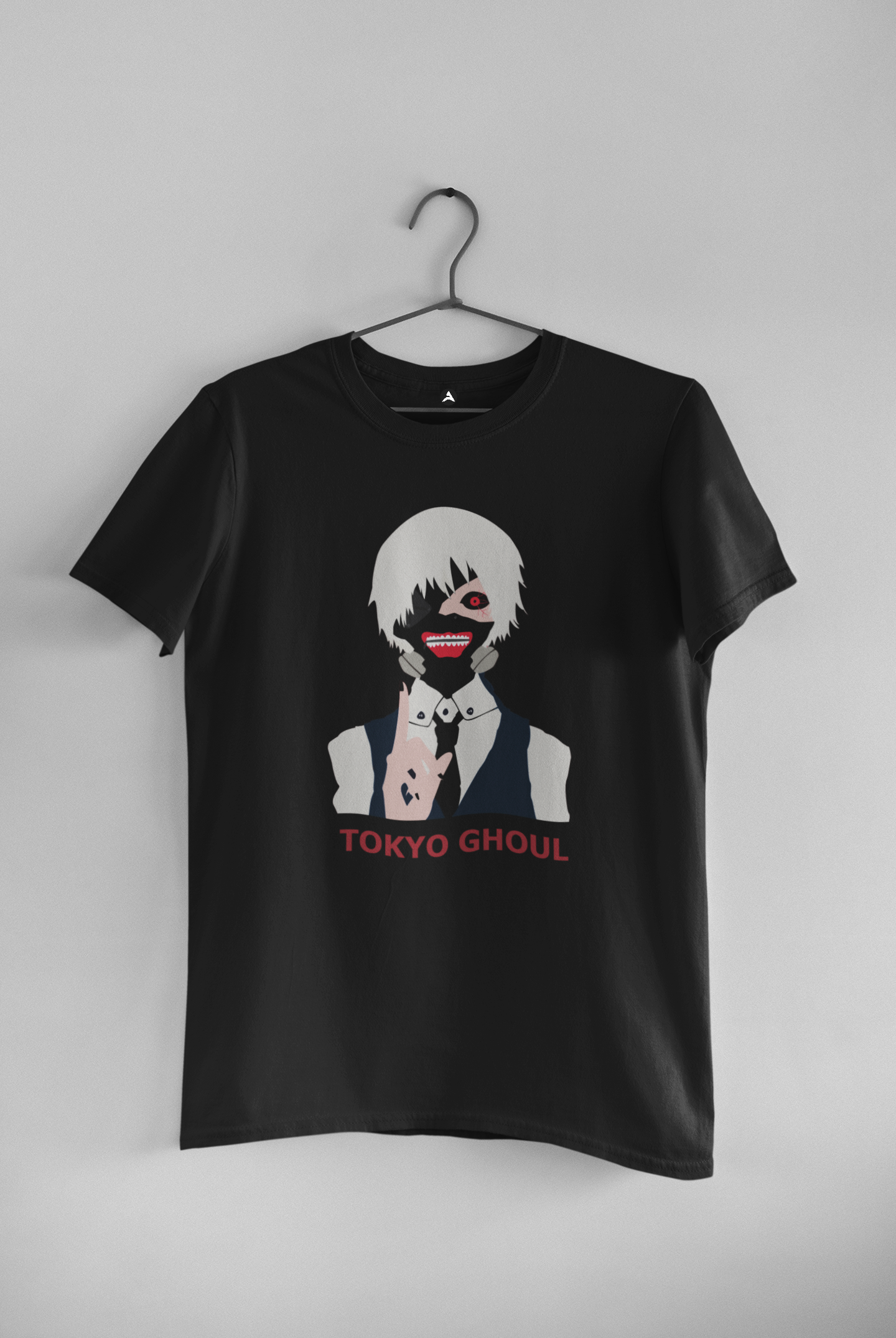 Tokyo Ghoul- Half Sleeve T-Shirts BLACK