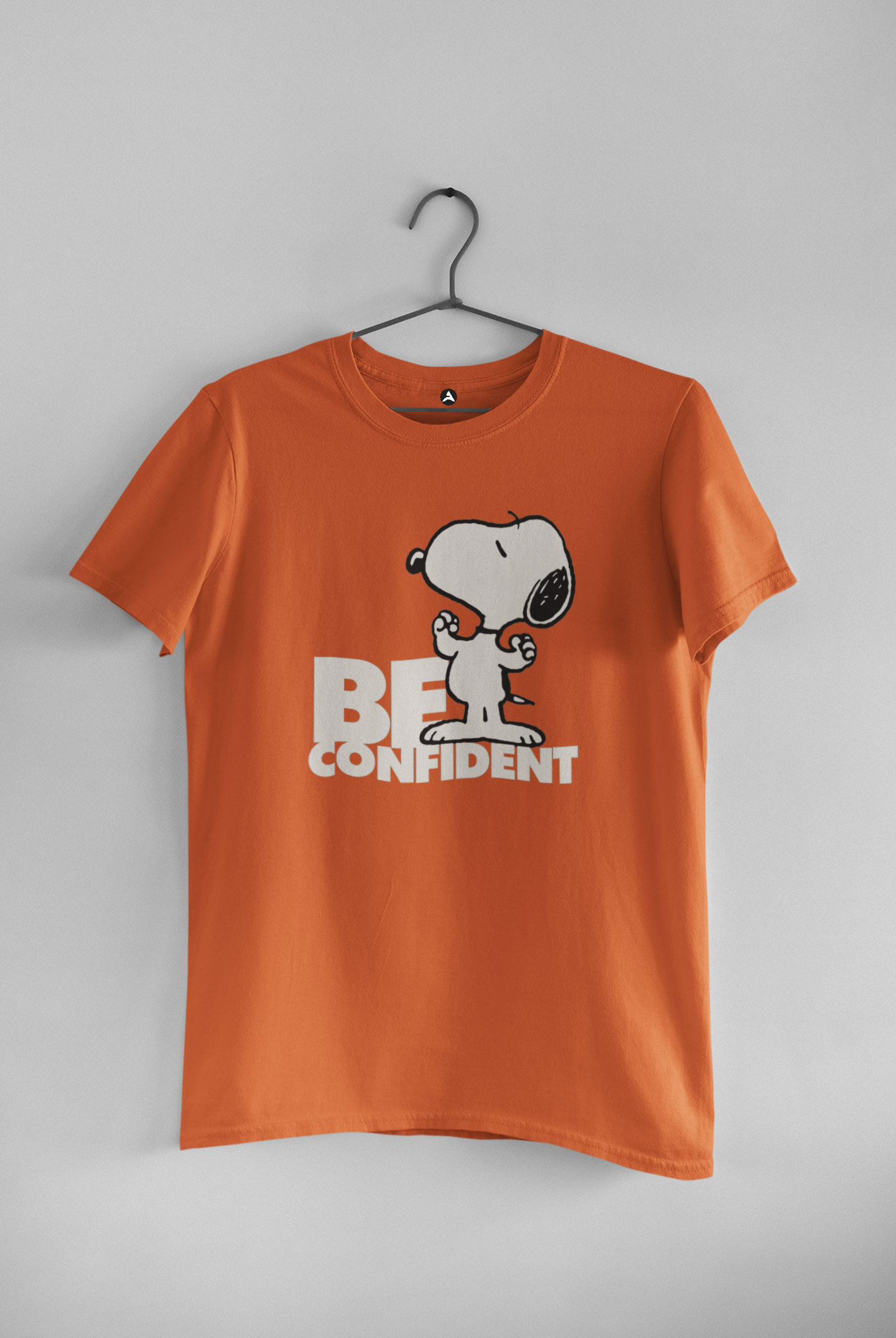 Snoopy - Be Confident: Regular Fit T-SHIRTS ORANGE