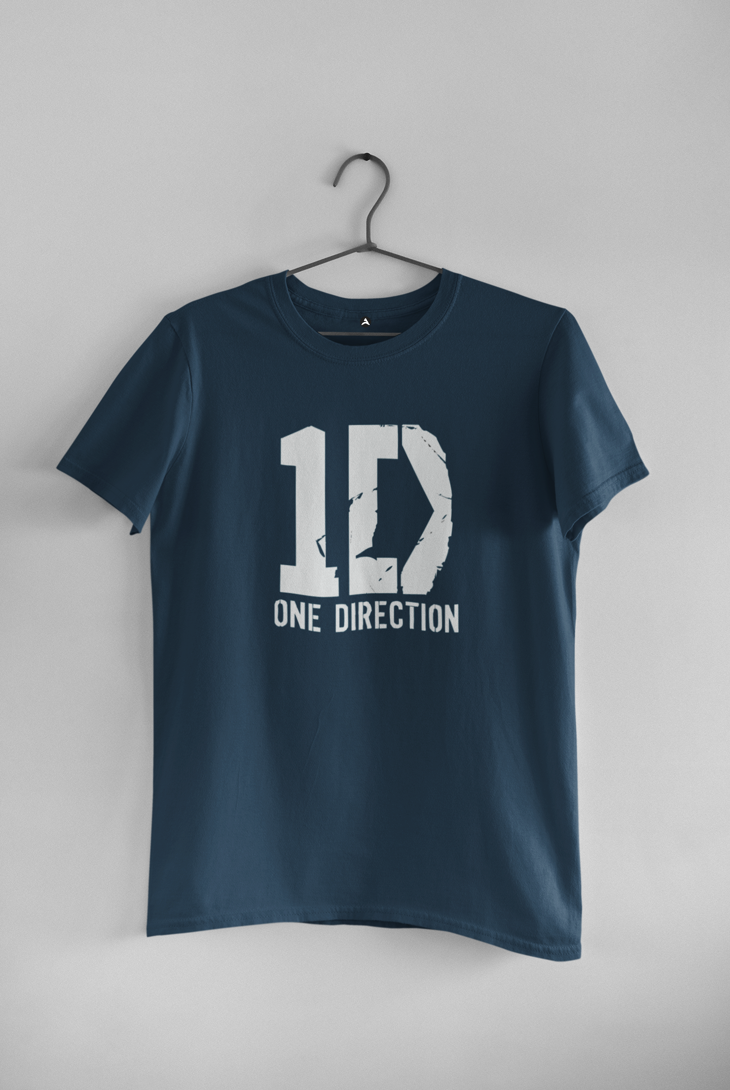 1 Direction: Music and Band- HALF-SLEEVE T-SHIRTS NAVY BLUE