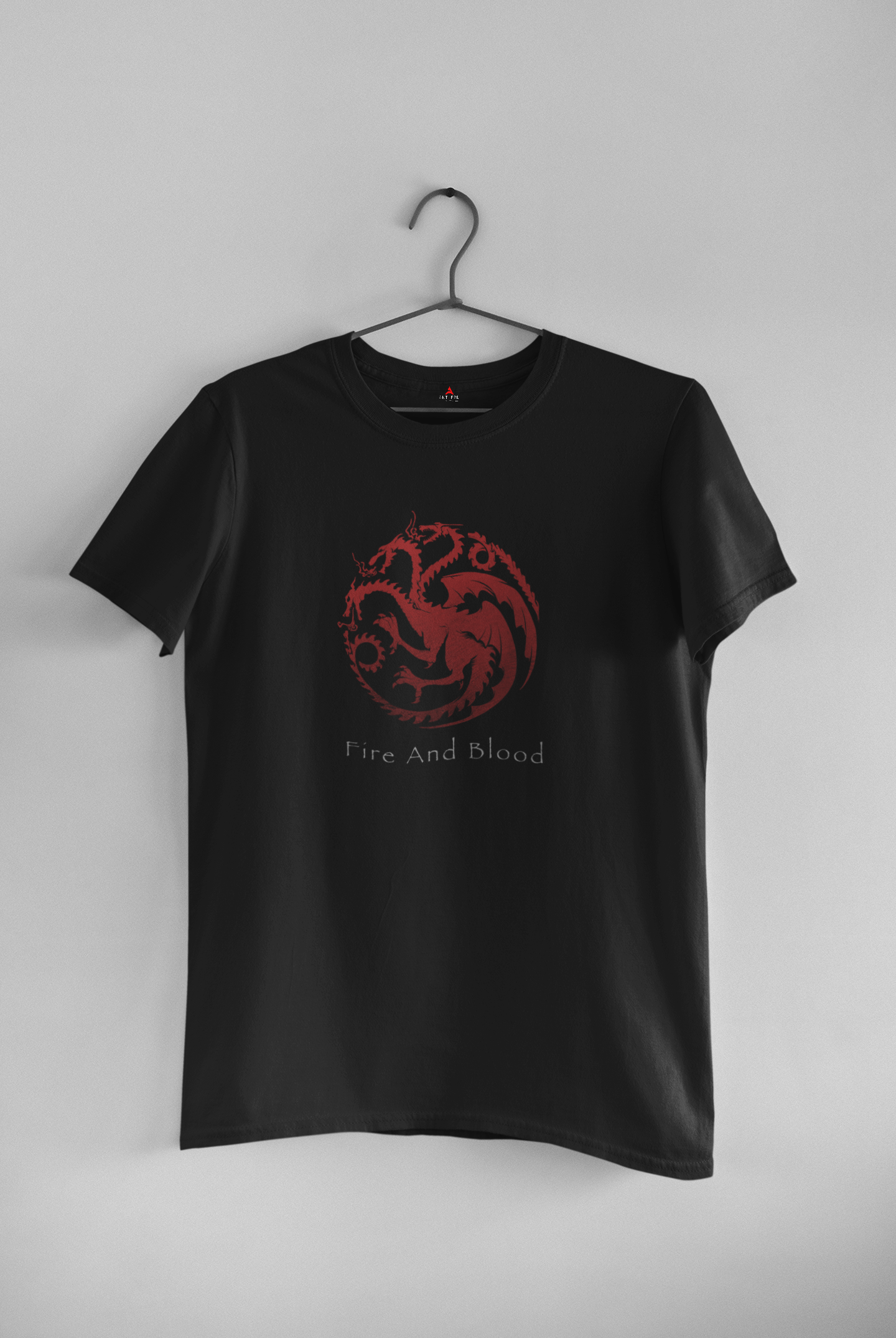 "BLOOD AND FIRE-GAME OF THRONES" - HALF SLEEVE T-SHIRTS