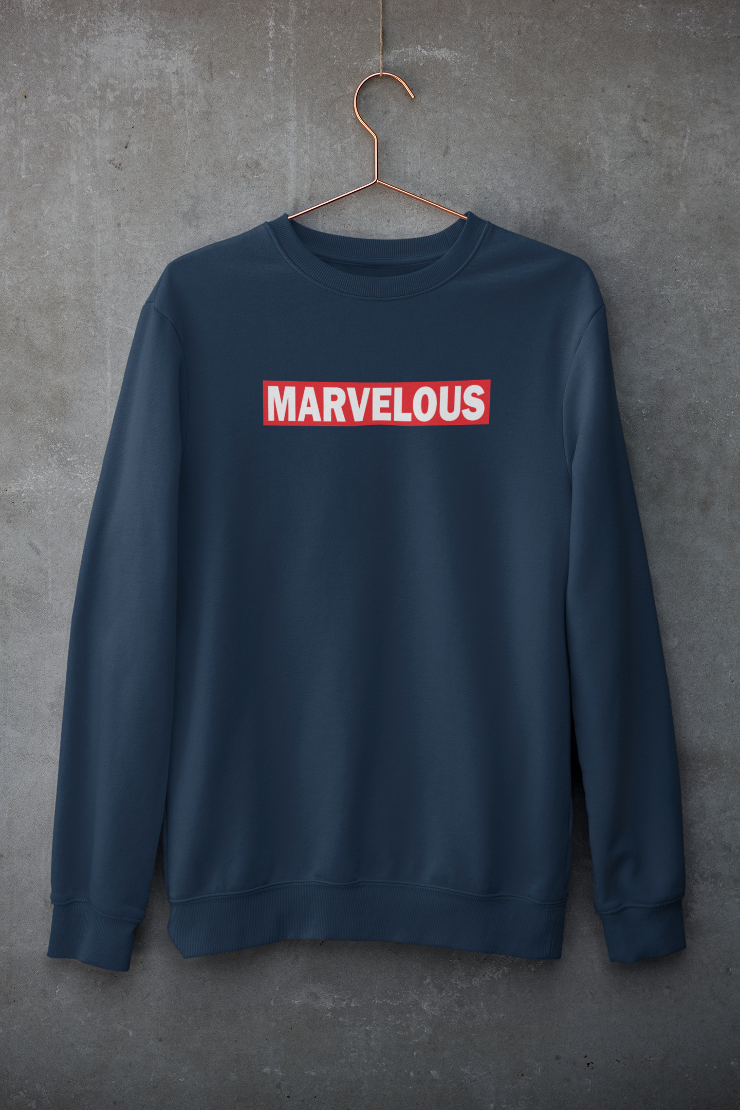 Marvelous - Winter Sweatshirts NAVY BLUE