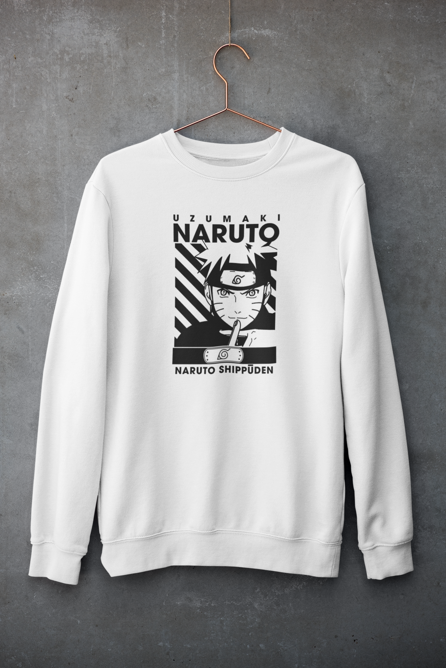 Uzumaki: Winter Sweatshirt WHITE