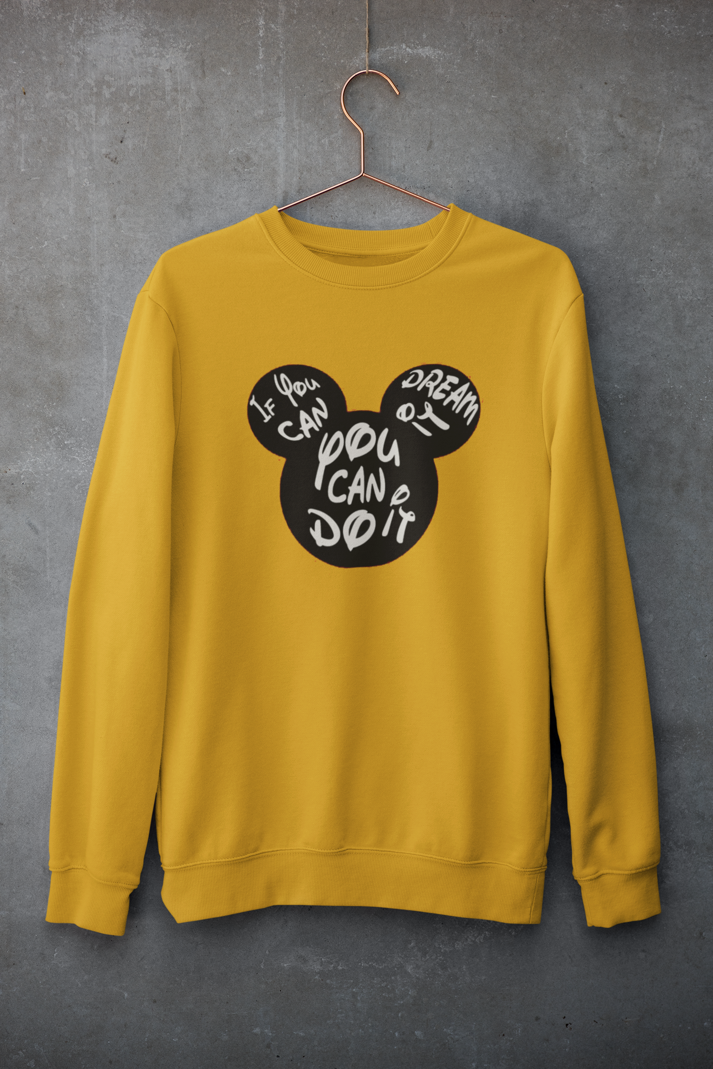 You Can Do It : Mickey Mouse - Winter Sweatshirts