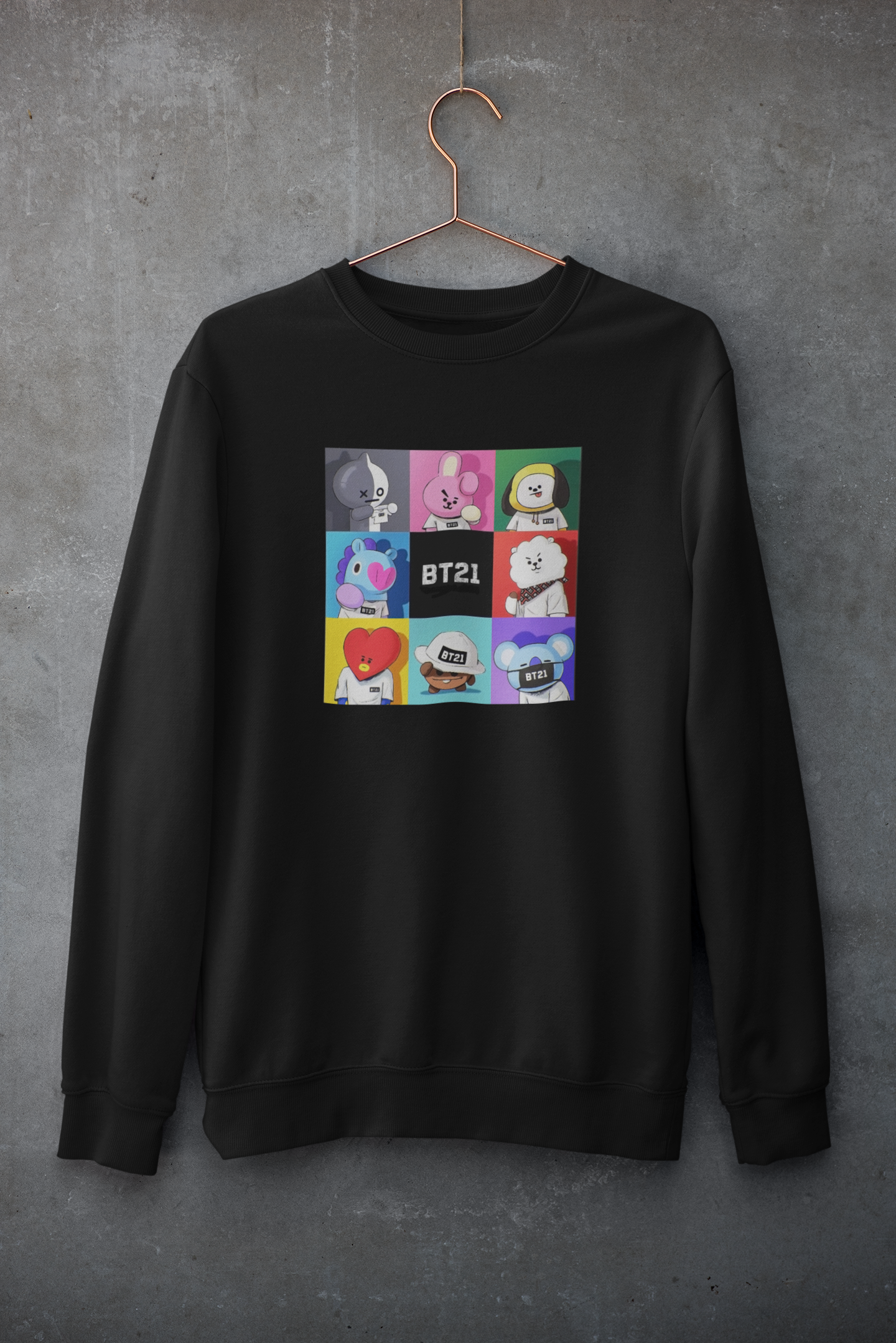 BT21 Gang : BTS - Winter Sweatshirts